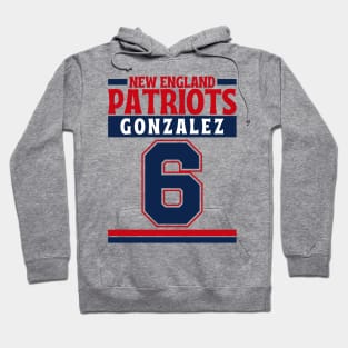 New England Patriots Gonzalez 6 Edition 3 Hoodie